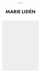 Mobile Screenshot of marieliden.com